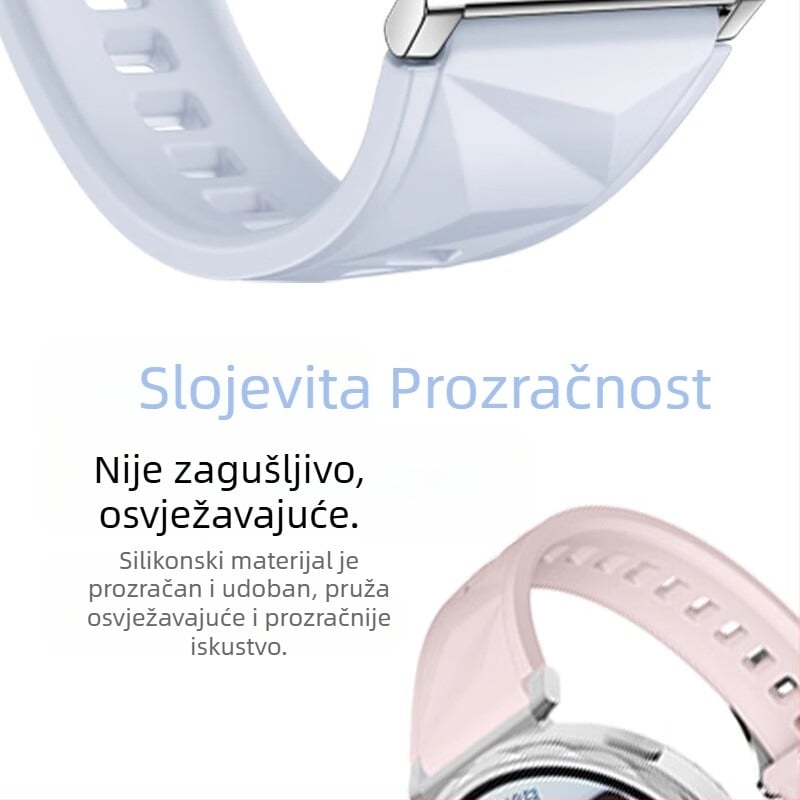 Za Huawei GT5Pro Watch Band Gt4 silikonski remen prilagođen koži gt3watch4 Glory GS4 službeni isti remen za zglob