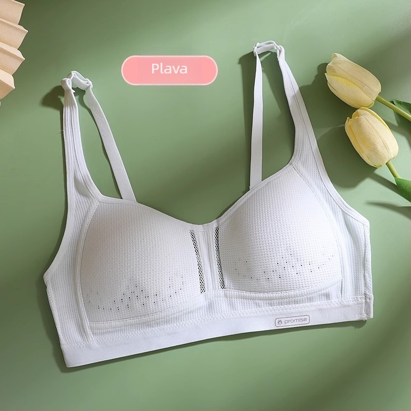 Mrežasti prozračni razvojni sportski grudnjak za djevojčice, prsluk za učenice srednjih škola, donje rublje za učenice srednjih škola, udoban grudnjak