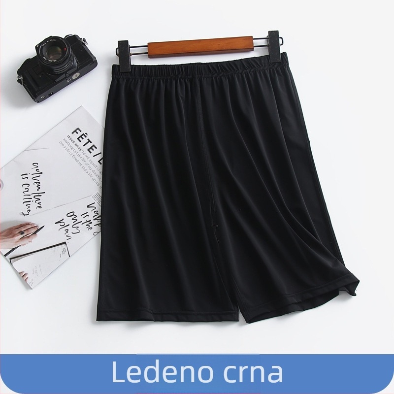 [Tekuća ledena svila] Ljetne nove ultra tanke muške kućne hlače za pidžamu, prozračne, hladne elastične hlače za plažu