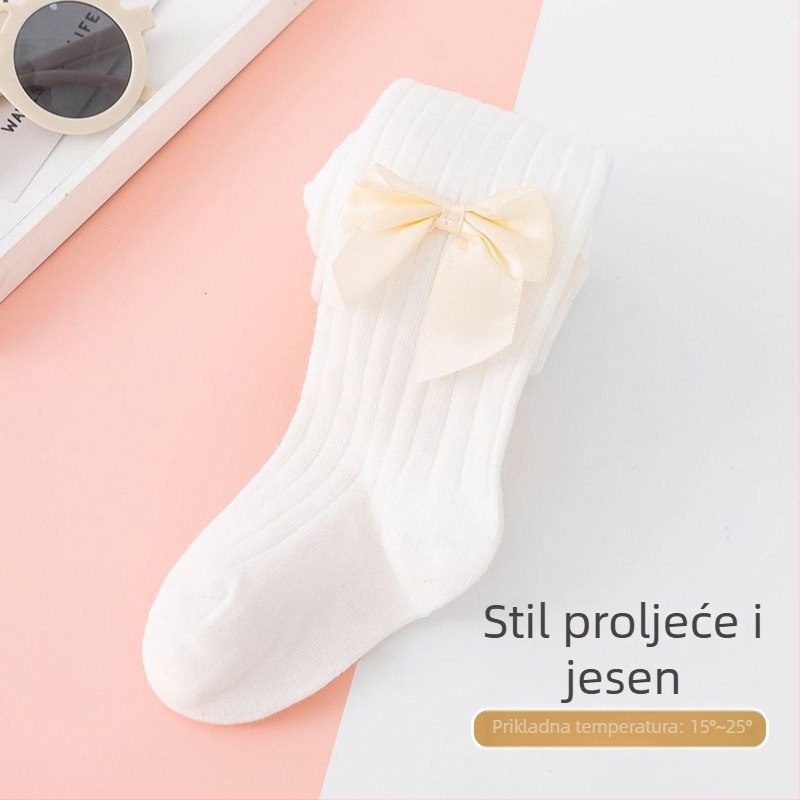 Dječje najlonke za proljeće i jesen, djevojačke tajice, tanke, srednje debele, slatke najlonke