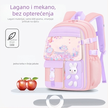 Nova školska torba za djevojčice za osnovnu školu, veleprodajna torba za pijesak velikog kapaciteta, vodoodbojna, dječji ruksak s više džepova