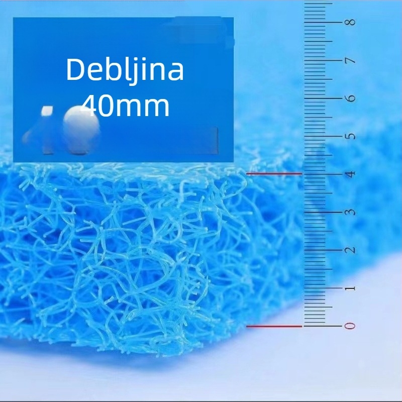 Filter od ratana, pamuk, japanski ratan, pamuk, akvarij, biokemijske pamučne bakterije, pročišćavanje vode, ribnjak, materijal za filtriranje koi ribnjaka, brzi