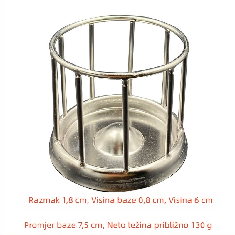 Kutija za hranjenje kornjača, zdjela za hranu, posuda za hranjenje od nehrđajućeg čelika 304, zdjela za penjanje i hranu za kućne ljubimce, prekogranična, namijenjena za na zalihi