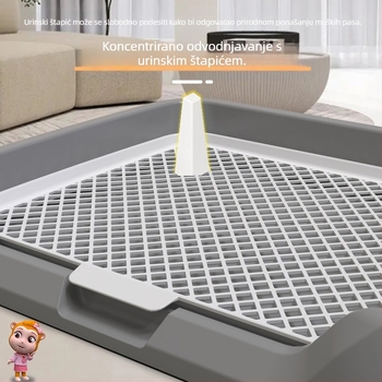 Veleprodaja psećih WC-a ravnog tipa, mali pisoar za pse, umivaonik za pijesak, veliki srednji tanjur za urin, govno, pseći WC, artefakt izmeta