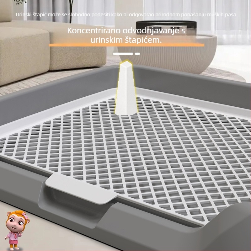 Veleprodaja psećih WC-a ravnog tipa, mali pisoar za pse, umivaonik za pijesak, veliki srednji tanjur za urin, govno, pseći WC, artefakt izmeta