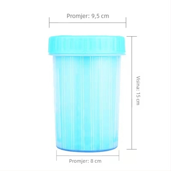 Amazon Products Nova šalica za pranje šapa za kućne ljubimce Velika silikonska šalica za pranje šapa za kućne ljubimce Čistač šapa za pse