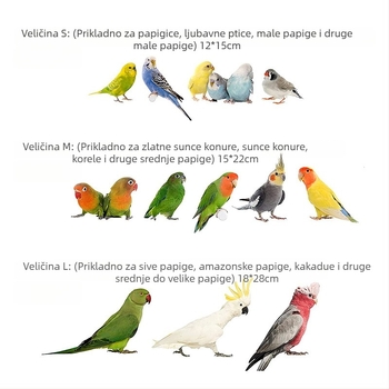 Plišano gnijezdo za papige, vjetrootporno deka za ptice, šal, uska kabina, topla posteljina, viseće ptičje gnijezdo, ptičje gnijezdo