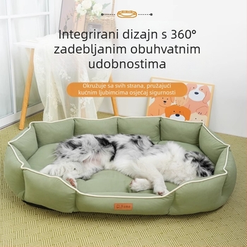 na zalihi Kennel Technology Cloth Scratch Resistant Four Seasons Univerzalna prostirka za mačke Prostirka za spavanje za srednje i velike pse Ovalno gnijezdo za mačke