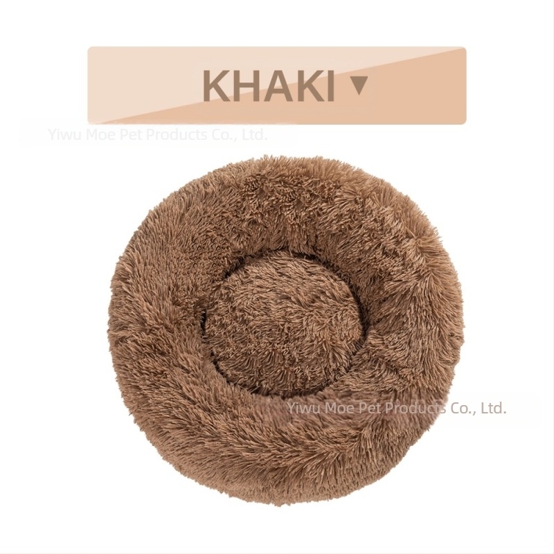 Proizvodi za kućne ljubimce, kućica za pse, kućica za mačke, krevet za kućne ljubimce, krevet za pse, krevet za mačke, topli okrugli, veliki odvojivi jastuk