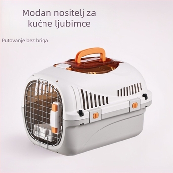 Modni izlet kućne ljubimce zračna kutija prijenosna mačka zračna kutija s krovnim prozorom pas zrakoplov konsignacijska kutija veleprodaja