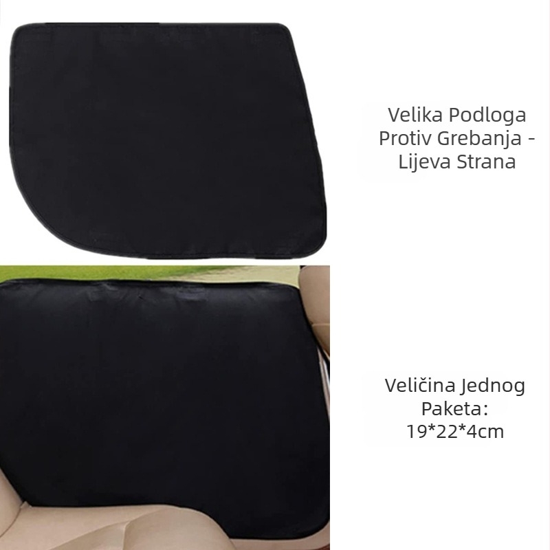 Zaštitna podloga za vrata autosjedalice, podloga za kućne ljubimce na bočnim vratima, zaštitna podloga protiv ogrebotina, za pohranu kućnih ljubimaca, protiv udaraca, prekogranična