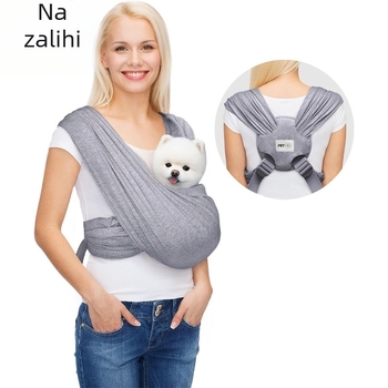 Platnena torba za kućne ljubimce, prozračna udobna putna torba za mačke i pse, prijenosna torba, sklopiva torba za prsa velikog kapaciteta T23S