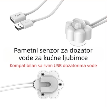 Dozator vode za kućne ljubimce pametni senzor infracrveni radar indukcija mačka blizu automatskog punjenja tekućom vodom ušteda energije bez zvuka