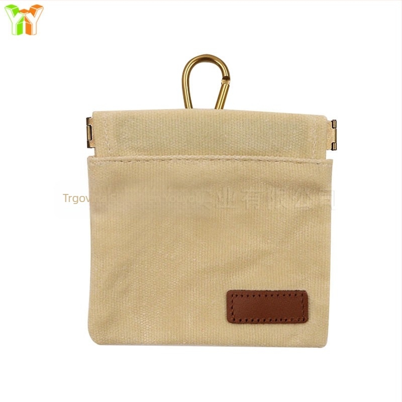 Na zalihi platnena vrećica za hranu za pse koja visi oko struka, vodootporna elastična zatvorena vrećica za hranjenje kućnih ljubimaca, prijenosna vrećica za hranu za pse za izlazak