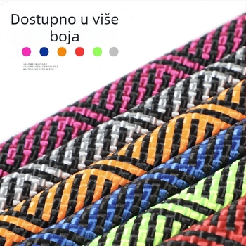 Prekogranični lanac za pse, povodac za kućne ljubimce, otporan na eksploziju, integrirani P konop, P lanac, vanjski povodac, konop za šetanje pasa za srednje i velike pse