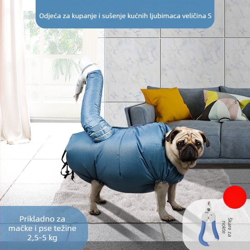 Vrećica za sušenje kućnih ljubimaca, puhanje dlaka, artefakt, mačka, pas, medvjedića, kutija za sušenje malih i velikih pasa, vrećica za sušenje fenom, pribor za...