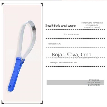 Artefakt od nehrđajućeg čelika za grebanje dlake, veterinarski prsten, četka za konje, pribor za sobu za konje, nazubljeni češalj, uređaj za grebanje kravlje dlake, četka za konje protiv svrbeža