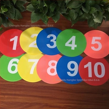 Dječji Particle Digital Logo Disc Training Landmark Pad Neklizajući Logo Disc Basketball Barrier Ravna podloga s pravim kutom