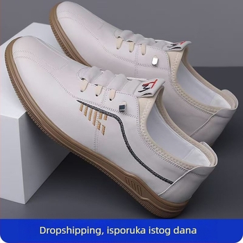 Muške kožne cipele s mekim dnom, lagane navlake za automobile, modne poslovne ležerne cipele za četiri godišnja doba, vodootporne kožne cipele za muškarce