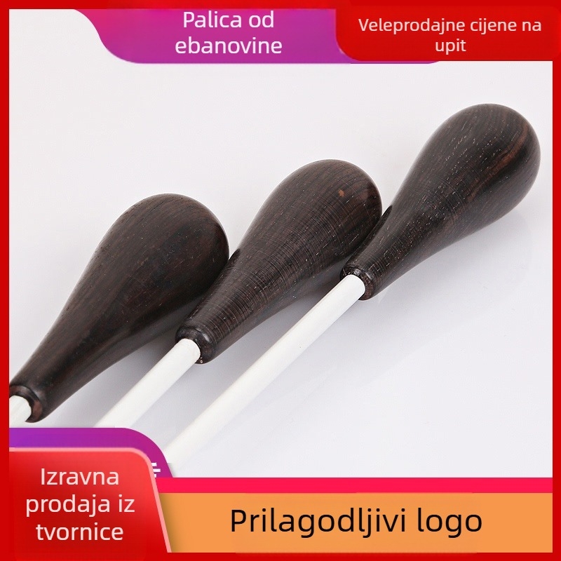 Ebanovinska ručka koncertna palica naredba redoslijed glazbena palica scenska izvedba profesionalna palica