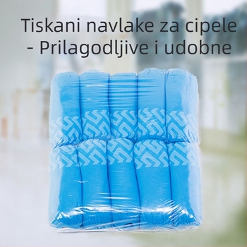 Jednokratne navlake za cipele, netkane, za dom i unutarnju upotrebu, posjetite tvornicu, otporne na prašinu, navlake za stopala, tisak, puno rebro, neklizajuće navlake za cipele, veleprodaja