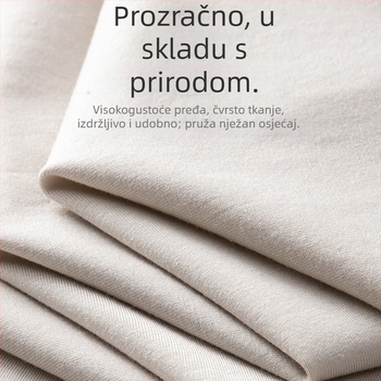 Novi muški set pidžame od modalnog pamuka, jednobojne tanke hlače kratkih rukava, hlače s preklopnim džepovima, kućna odjeća na zalihi