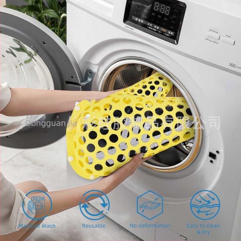 Prekogranična nova visokokvalitetna silikonska vreća za pranje cipela za perilicu rublja, vreća za pranje cipela protiv deformacija