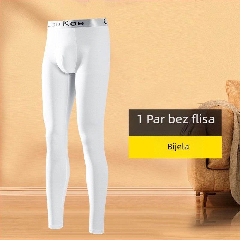 Tople muške zimske hlače s flis podstavom, zadebljane tinejdžerske, plus size, Boys de Velvet, muške duge hlače, usko donje rublje