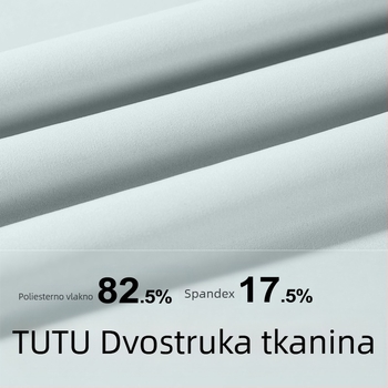 Juyitang novo golo slim odijelo za jogu, tanko elastično prozračno odijelo za fitness trčanje i slobodno vrijeme