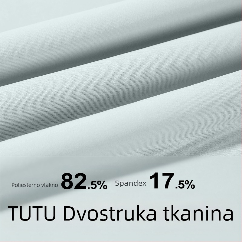 Juyitang novo golo slim odijelo za jogu, tanko elastično prozračno odijelo za fitness trčanje i slobodno vrijeme