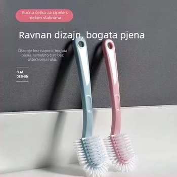 Petostrana četka za cipele, kućanska četka s dugom ručkom za pranje cipela, posebna višenamjenska četka za čišćenje artefakata, svestrana četka za čišćenje bez mrtvog kuta