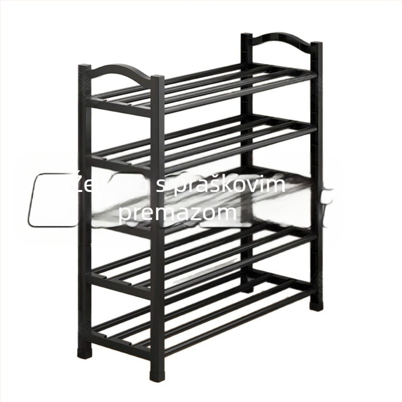 Stalak za cipele, višeslojni kućanski jednostavan ulaz za studentski dom, otporan na prašinu i jak, popularni stalak za pohranu cipela