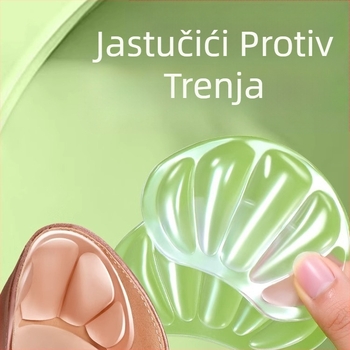 Naljepnice za pete sportskih cipela protiv habanja, nevidljivi jastučići za rezanje upola veličine, naljepnice za pete protiv klizanja i padanja