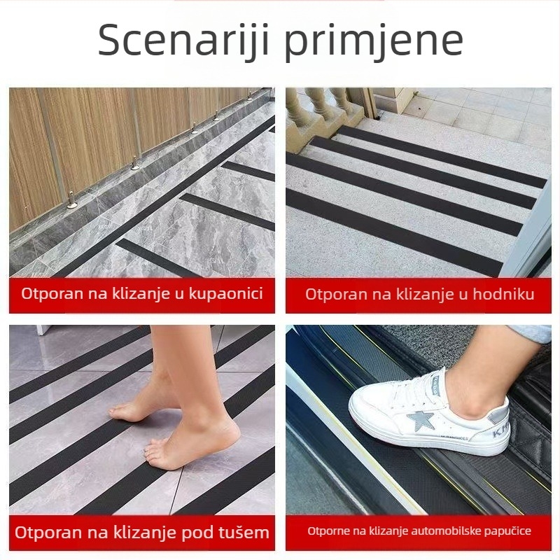 Naljepnica za prigušivanje zvuka na peti, zadebljani neklizajući potplat otporan na habanje, naljepnica protiv habanja, debeli prigušivač zvuka na peti, naljepnica s trakom za zaštitu od zvuka na peti