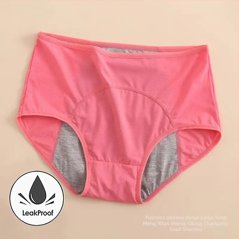 Prekogranično vanjskotrgovinsko donje rublje visokog struka, prozračne rupe za žene prije i poslije menstruacije, nepropusne fiziološke hlače [8 boja, 10 jardi]]