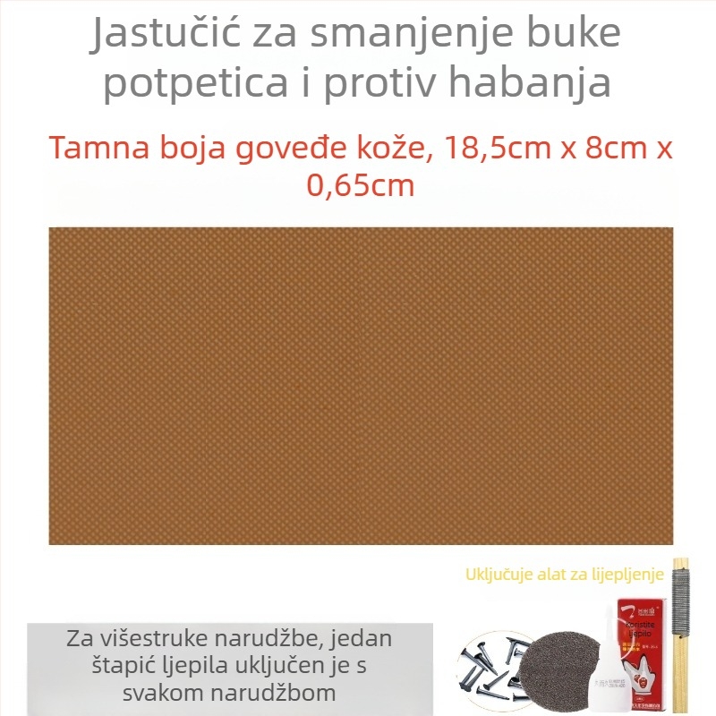 Ženske sandale s visokom petom, zamjenski potplat s otpornim na habanje, gumeni flaster za petu otporan na habanje, protuklizni flaster, šiljci za prigušivač