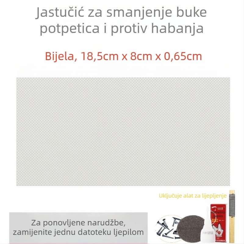 Ženske sandale s visokom petom, zamjenski potplat s otpornim na habanje, gumeni flaster za petu otporan na habanje, protuklizni flaster, šiljci za prigušivač