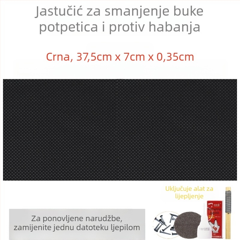 Ženske sandale s visokom petom, zamjenski potplat s otpornim na habanje, gumeni flaster za petu otporan na habanje, protuklizni flaster, šiljci za prigušivač