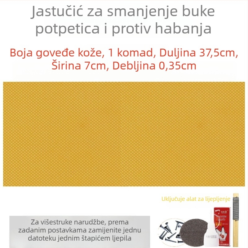 Ženske sandale s visokom petom, zamjenski potplat s otpornim na habanje, gumeni flaster za petu otporan na habanje, protuklizni flaster, šiljci za prigušivač