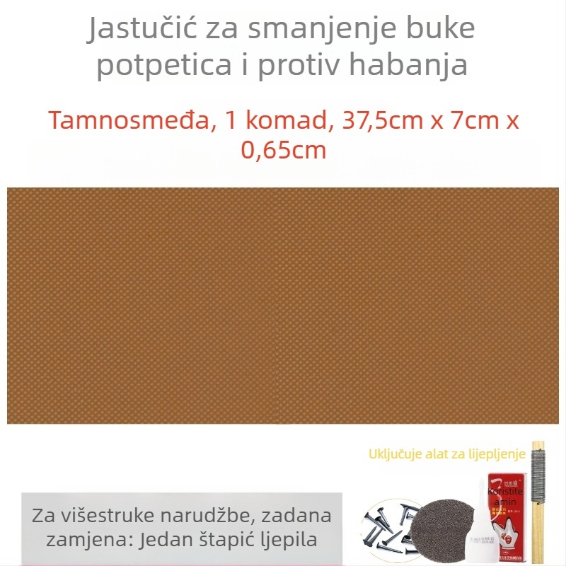 Ženske sandale s visokom petom, zamjenski potplat s otpornim na habanje, gumeni flaster za petu otporan na habanje, protuklizni flaster, šiljci za prigušivač