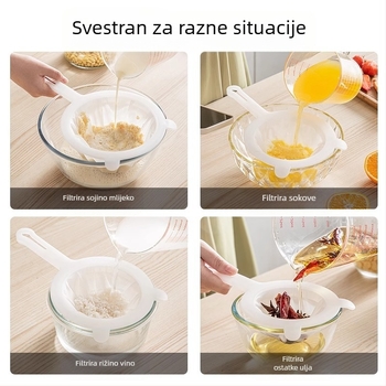 Filter za sojino mlijeko, ultra fini dječji sokovnik koji razbija zidove, filter za sok, sito za curenje u filteru, kuhinjsko sito