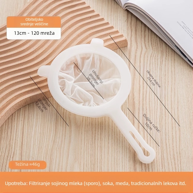Filter za sojino mlijeko, ultra fini dječji sokovnik koji razbija zidove, filter za sok, sito za curenje u filteru, kuhinjsko sito