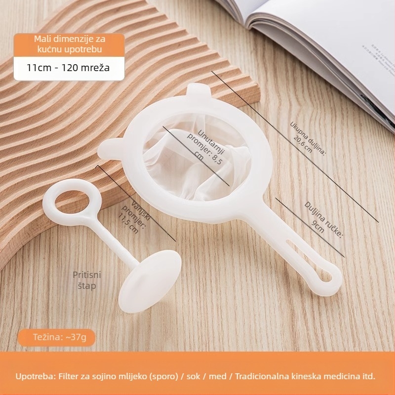 Filter za sojino mlijeko, ultra fini dječji sokovnik koji razbija zidove, filter za sok, sito za curenje u filteru, kuhinjsko sito