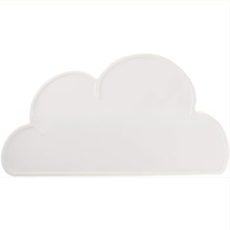 Zadebljani dječji podmetač za place, silikonski oblak, toplinska izolacijska podloga, kreativna podloga za kućne ljubimce, protuklizna podloga za curenje, prostirka za stol protiv opeklina