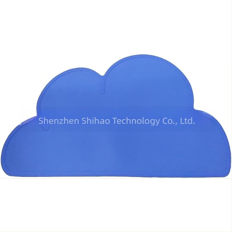 Zadebljani dječji podmetač za place, silikonski oblak, toplinska izolacijska podloga, kreativna podloga za kućne ljubimce, protuklizna podloga za curenje, prostirka za stol protiv opeklina