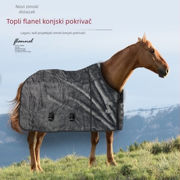 Šal za konje Topli ogrtač za konje Topla deka za konje Zima Otporna na vjetar Zamrznuti ogrtač za kućne ljubimce s konjem Kućni ogrtač za konje