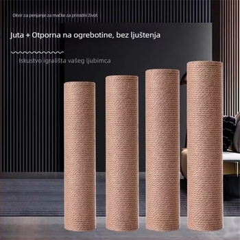 Okvir za penjanje od konoplje, stup za mačke, stup od jute, sisala, zamjenski stup za mačke, hvataljka za mačke, samostalno izrađeni nebeski stup, DIY eksplozije