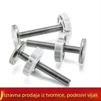 Utor za karticu s ravnim gornjim vijkom za ograde vrata, zaštitne ograde za dječje stepenice, dječje ograde, pribor za zaštitne ograde