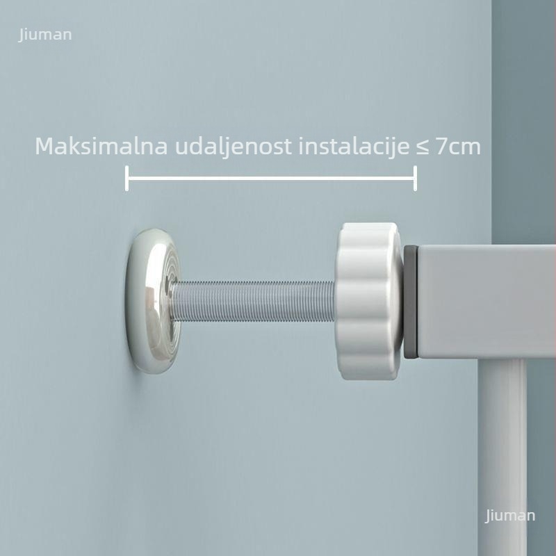 Utor za karticu s ravnim gornjim vijkom za ograde vrata, zaštitne ograde za dječje stepenice, dječje ograde, pribor za zaštitne ograde