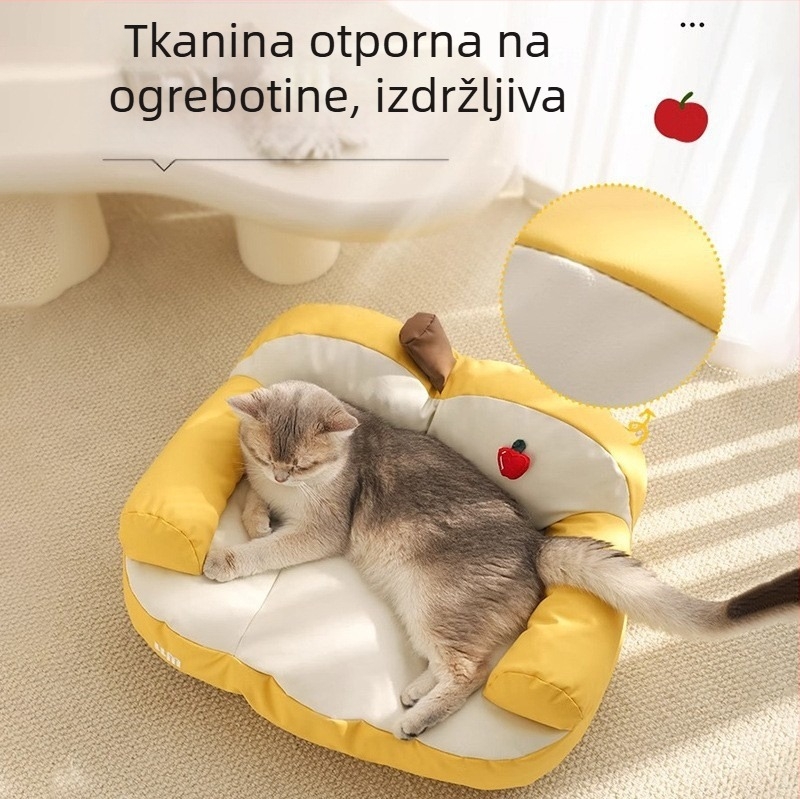 Mačje gnijezdo Ljetna prostirka za mačke Spavanje Proizvodi za kućne ljubimce Prostirka za spavanje mačaka Ljetna prostirka za pse uzgajivačnica Sofa za mačke Krevet za mačke